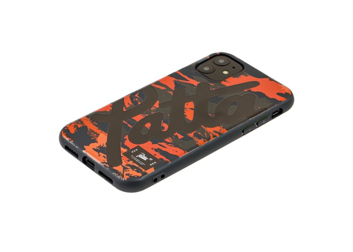 Чехол для iPhone 11 Smoothy print черно-красный