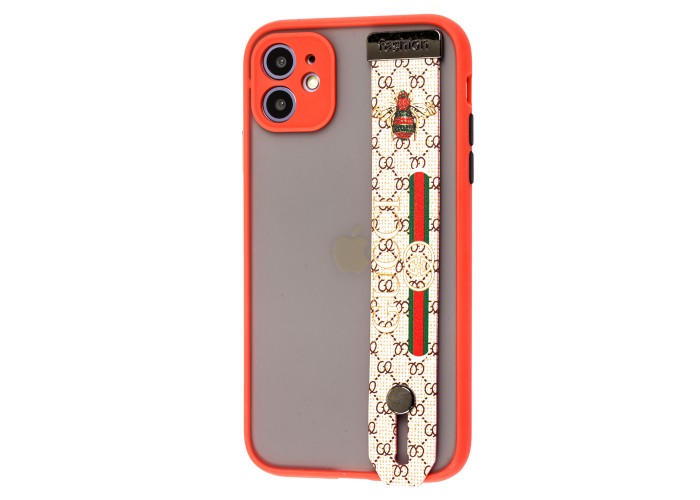 Чехол для iPhone 11 WristBand G IV красный