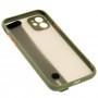 Чехол для iPhone 11 WristBand air оливковый