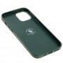 Чехол для iPhone 12 Pro Max Polo Ravel (leather) зеленый