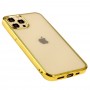 Чехол для iPhone 12 / 12 Pro Glossy edging золотистый