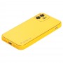 Чехол для iPhone 12 / 12 Pro Leather Xshield желтый