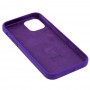Чехол для iPhone 12 / 12 Pro Silicone Full фиолетовый / ultra violet