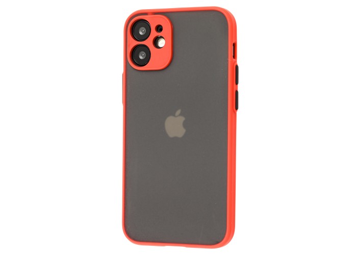 Чехол для iPhone 12 mini LikGus Totu camera protect красный