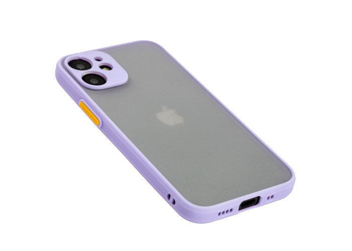 Чехол для iPhone 12 mini LikGus Totu camera protect сиреневый