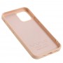 Чехол для iPhone 12 mini Wave Fancy playful cat / pink sand