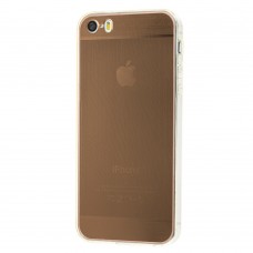 Чехол для iPhone 5 имитация метала