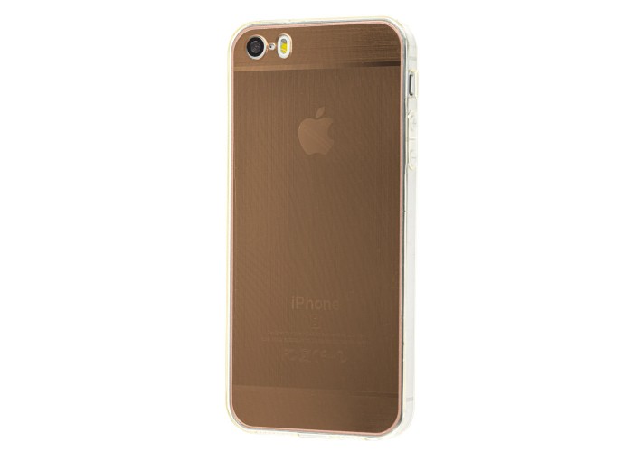Чехол для iPhone 5 имитация метала