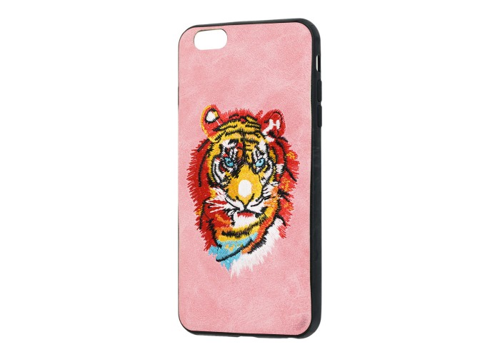 Чехол для iPhone 6 Plus Embroider Animals Soft тигр