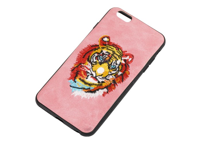 Чехол для iPhone 6 Plus Embroider Animals Soft тигр