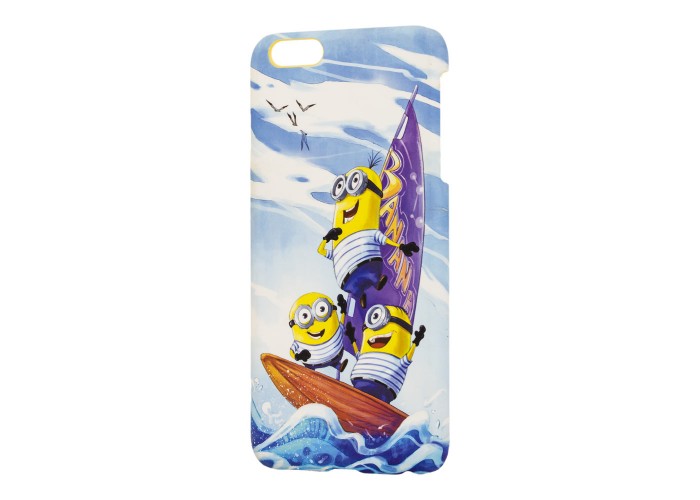 Чехол для iPhone 6 Plus Minions Soft Touch 