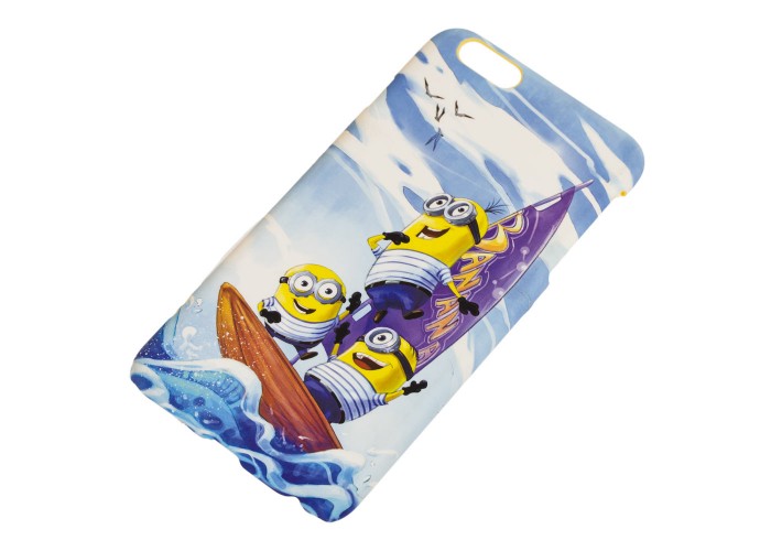 Чехол для iPhone 6 Plus Minions Soft Touch 
