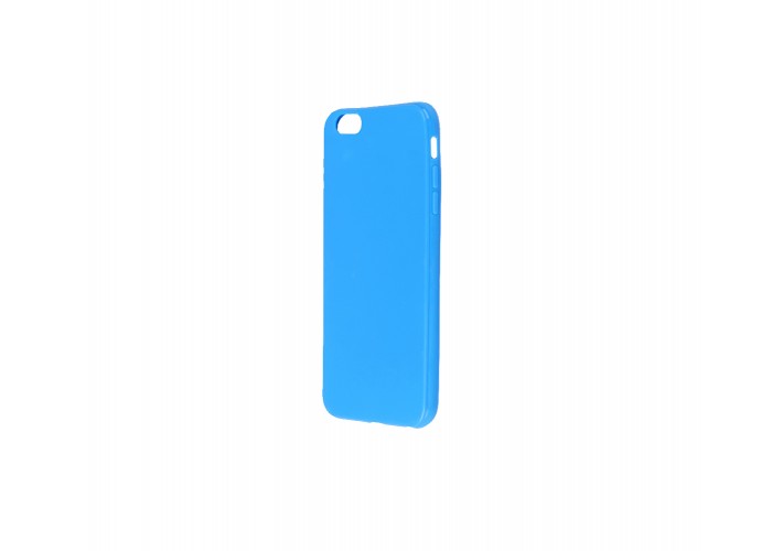 Чехол для iPhone 6 Plus глянцевый синий