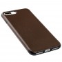Чехол для iPhone 7 Plus / 8 Plus Grainy Leather коричневый