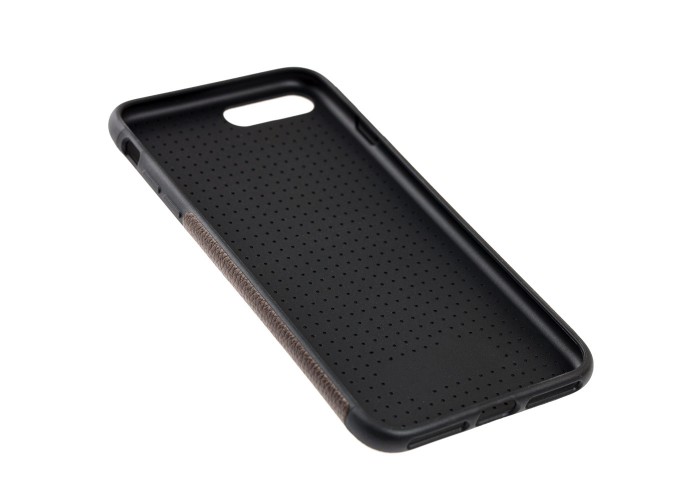 Чехол для iPhone 7 Plus / 8 Plus Grainy Leather коричневый