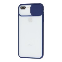 Чехол для iPhone 7 Plus / 8 Plus LikGus Camshield camera protect синий