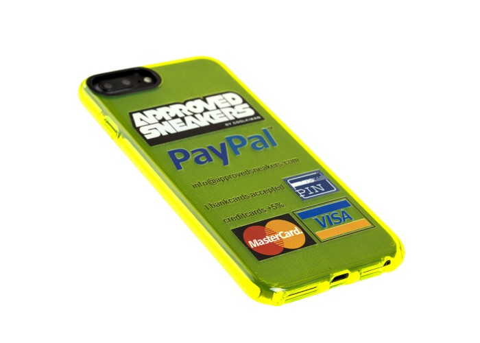Чехол для iPhone 7 Plus / 8 Plus Neon print PayPal