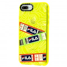 Чехол для iPhone 7 Plus / 8 Plus Neon print ticket