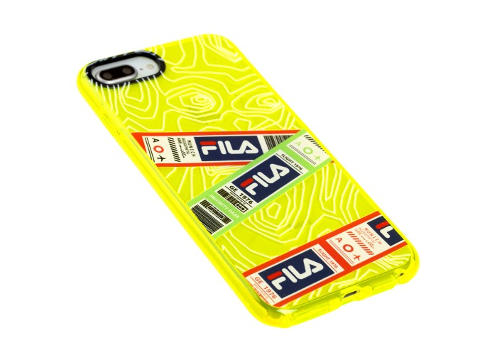 Чехол для iPhone 7 Plus / 8 Plus Neon print ticket