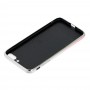 Чехол для iPhone 7 Plus / 8 Plus Swaro glass серебристо-розовый