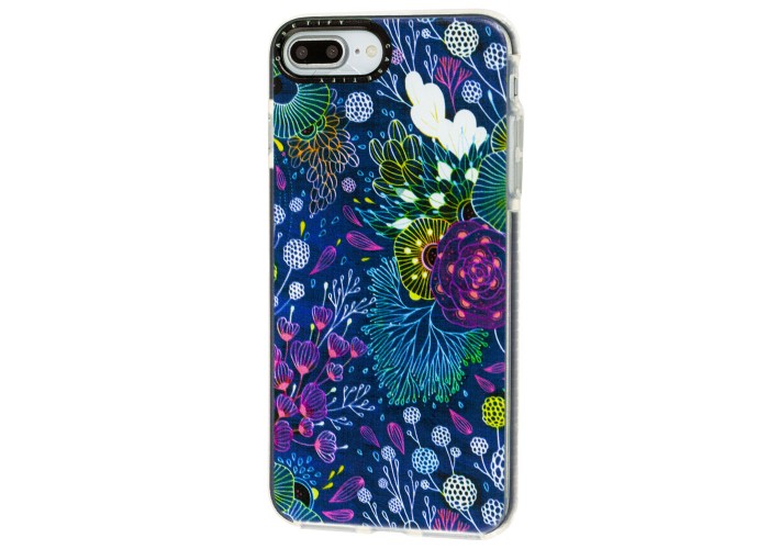 Чехол для iPhone 7 Plus / 8 Plus Tify flowers mix