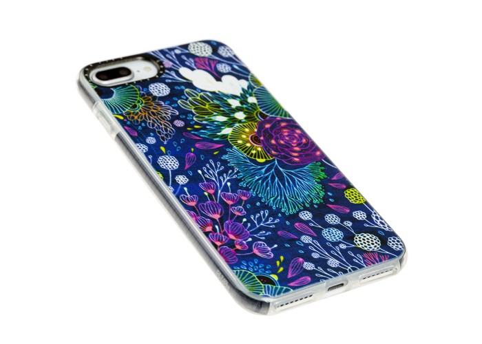 Чехол для iPhone 7 Plus / 8 Plus Tify flowers mix