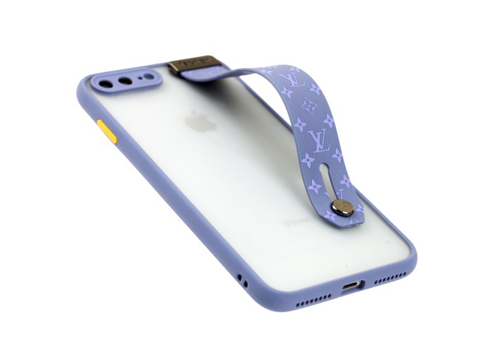 Чехол для iPhone 7 Plus / 8 Plus WristBand LV лавандовый