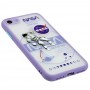 Чехол для iPhone 7 / 8 Picture shadow matte space nasa / light purple