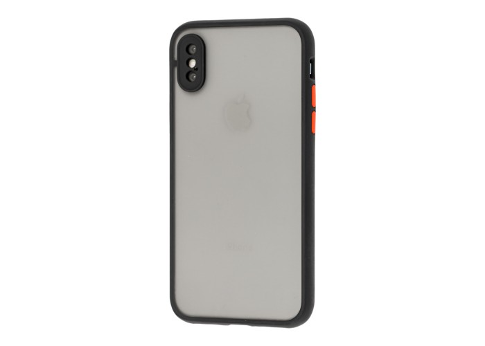 Чехол для iPhone X / Xs LikGus Totu camera protect черный