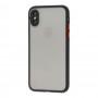 Чехол для iPhone X / Xs LikGus Totu camera protect черный