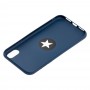 Чехол для iPhone Xr ColorRing синий