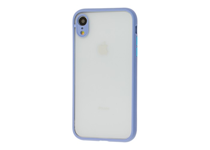 Чехол для iPhone Xr LikGus Totu camera protect голубой
