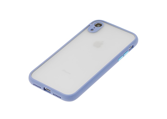 Чехол для iPhone Xr LikGus Totu camera protect голубой