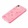 Чехол для iPhone Xr Mickey Mouse leather розовый