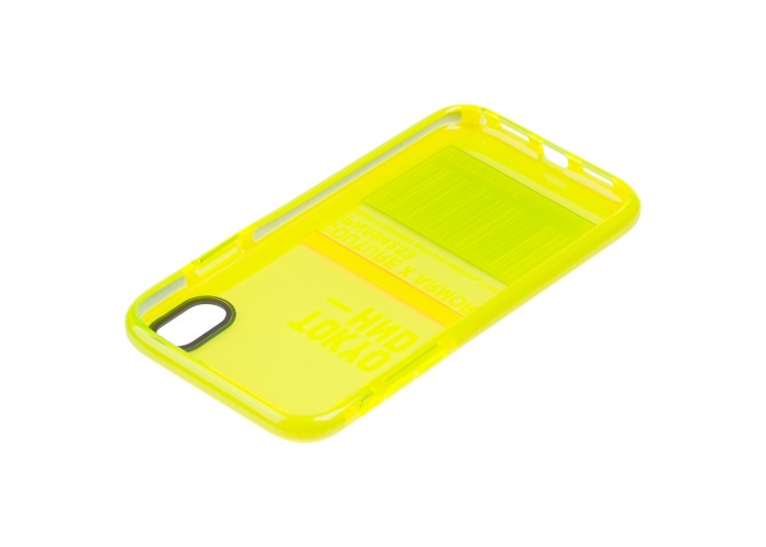 Чехол для iPhone Xr Neon print Tokyo