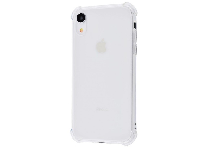 Чехол для iPhone Xr WXD силиконовый ударопрочный прозрачный