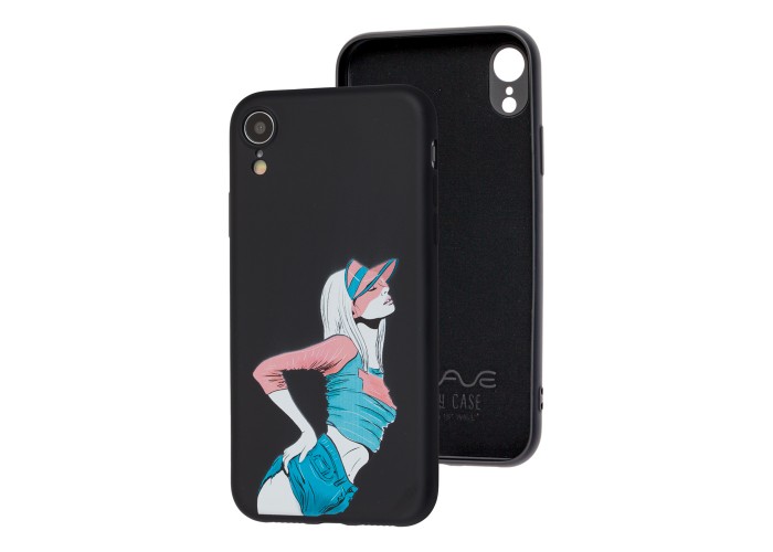 Чехол для iPhone Xr Wave Fancy temptation / black