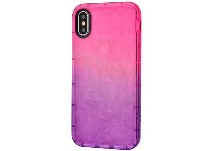 Чехол для iPhone Xs Max Gradient Gelin case розово-сиреневый