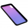 Чехол для iPhone Xs Max Gradient Glass прозрачный фиолетовый