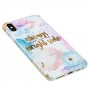 Чехол для iPhone Xs Max Light Mramor case 360 (01)