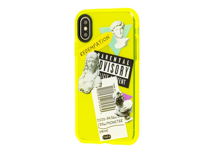 Чехол для iPhone Xs Max Neon print antique