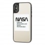 Чехол для iPhone Xs Max Tify Mirror Nasa зеркально-белый