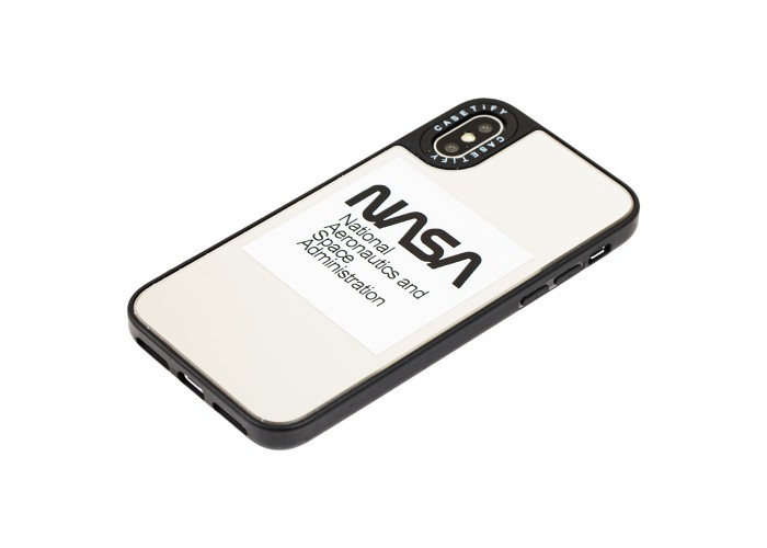 Чехол для iPhone Xs Max Tify Mirror Nasa зеркально-белый