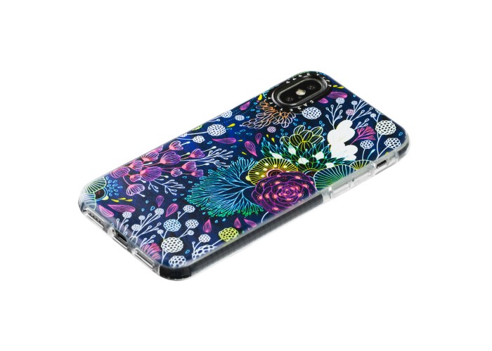 Чехол для iPhone Xs Max Tify flowers mix
