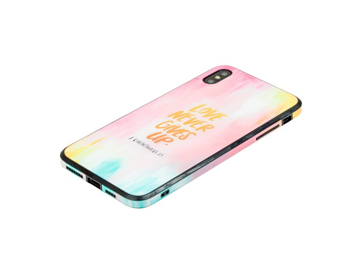 Чехол для iPhone Xs Max glass 