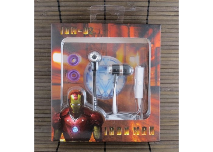 Гаонитура Iron Man iom-02 Black +mic