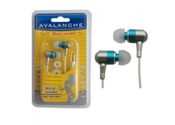 Наушники Avalanche MP3-115 blue