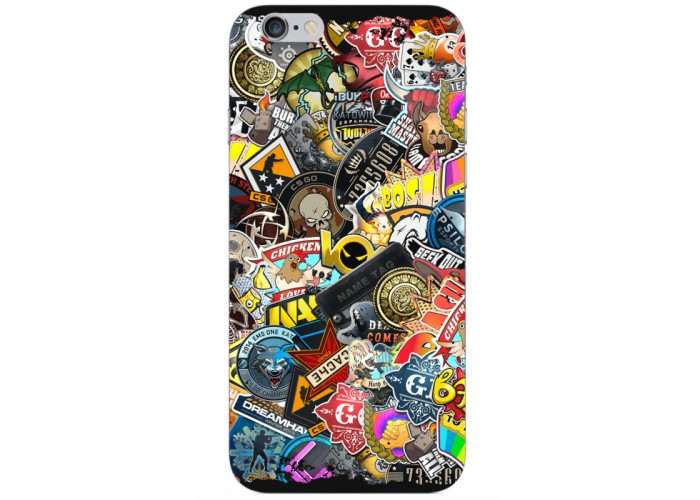 Силиконовый чехол Remax Apple iPhone 6 Plus 5.5 CS:Go Stickerbombing