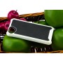Чехол-накладка iPhone 5 White (APH5-ATMCA-WITE) Atom Matt Carbon