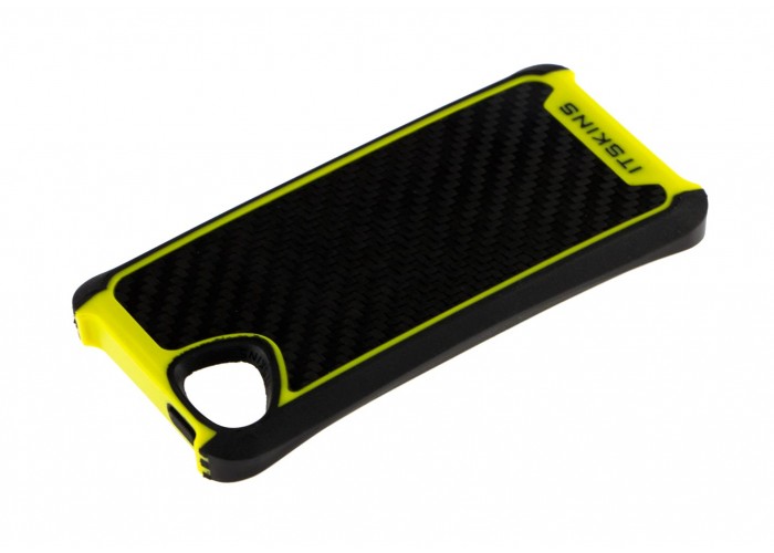 Чехол-накладка iPhone 5 Yellow (APH5-FUSCA-BKYL) Fusion Carbon Core